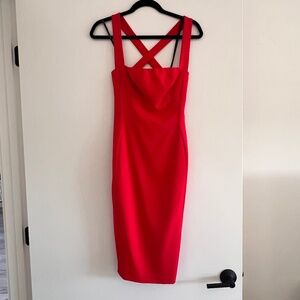 Black Halo Red Dress